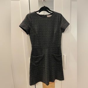 Tweed 60s style loft dress with pockets